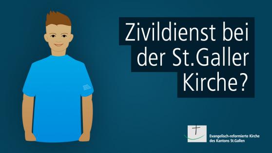 Zivildienst bei der evang.-ref. Kirche des Kantons St.Gallen 